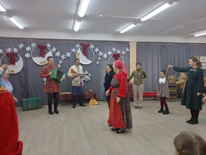 Фолк-вечерка «Как у наших у ворот»